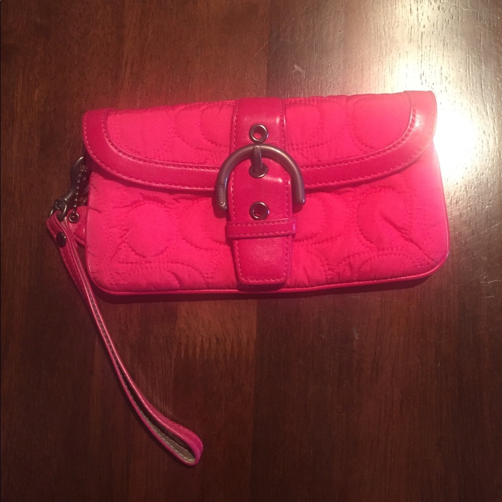 Coach wristlet